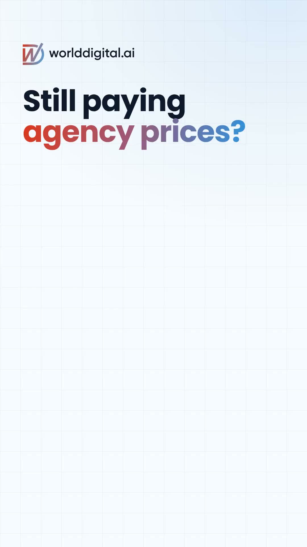 TikTok post: Still paying agency prices? 💸 SEO from $199.99/month. For ads and websites, get